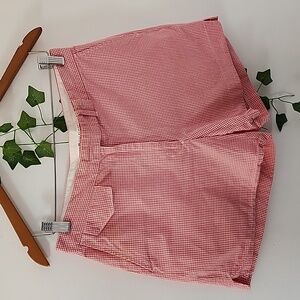 Tommy Hilfiger Pink Red Gingham Shorts